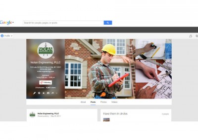 Engineering Firm Google+ Page