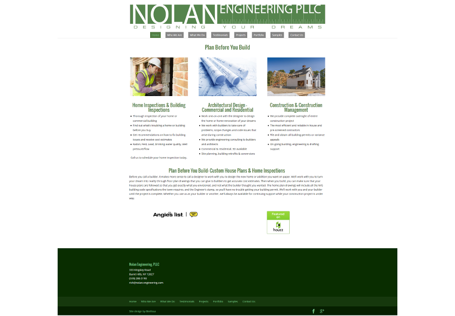 Engineering Firm Website