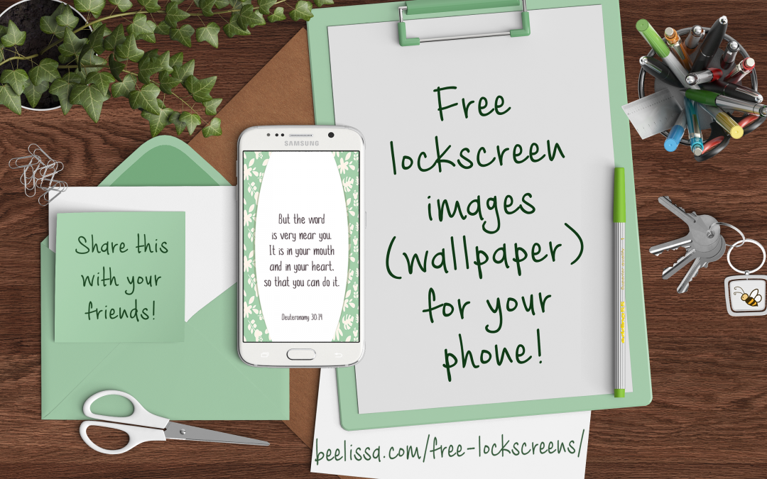 Free Lockscreens — Bible verse images for your phone lockscreen or wallpaper